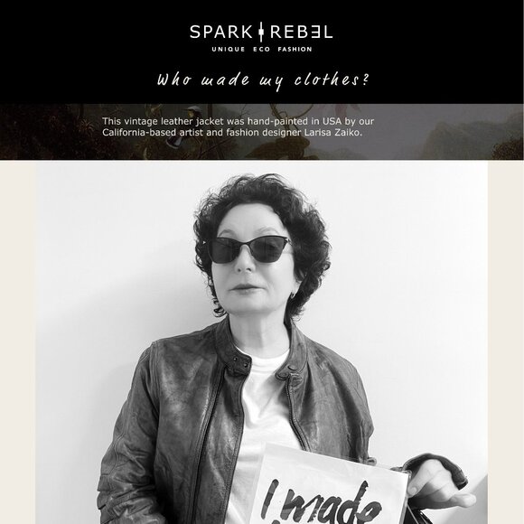 Upcycled Jared Leto Leather Jacket – Limited Vintage Biker Art Piece | Unisex - Picture 11 of 12